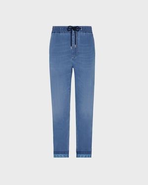 Vilebrequin - Men Denim Pants Turtles Net - Jeans - Clemence - Blue - Size 38