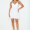 Chasing Love Mini Dress White