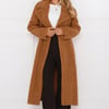 Luxe Teddy Coat Camel
