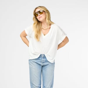 Boxer V Neck Tee
