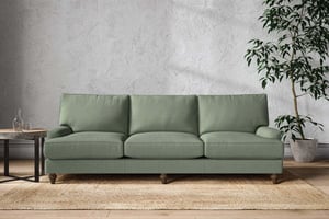 nkuku Marri Sofa | Make To Order | Super Grand | Brera Linen Jade
