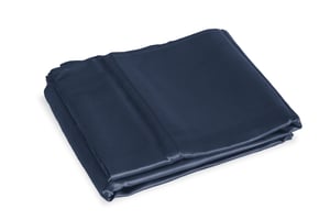 Midnight Blue Pure Silk Flat Sheet - Emperor