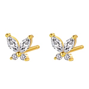 Metamorphosis Earrings 9K Gold