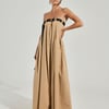 AKIRA Diane Strapless Oversized Jumpsuit | Size Small/Medium