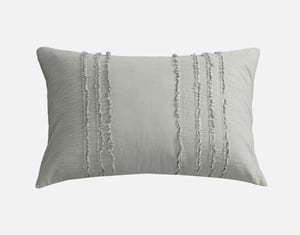 QE Home Hakai Pillow Sham, Geometric, Green, King