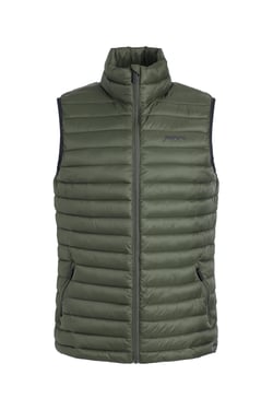 Weird Fish Langtree Lightweight Showerproof Padded Gilet Deep Lichen Green Size XL