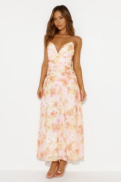 Travel To Me Maxi Dress Yellow