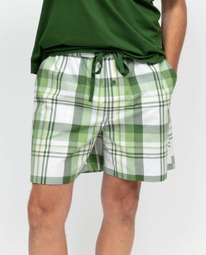 Charlie Mens Check Shorts - XL