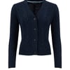 Weird Fish Constance Cable Knit Cardigan Navy Size 20