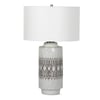 Zuri White Ceramic Table Lamp