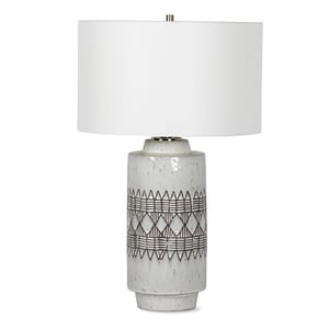 Zuri White Ceramic Table Lamp
