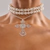 AKIRA Pure Cross Necklace