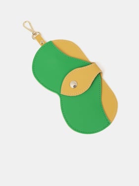The Sunglasses Case - Indian Yellow & Apple Green