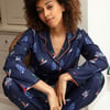 Alpes Womens Ski Print Pyjama Set - 28