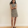 Leopard Print Izzie Denim Shift Dress