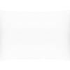 Brilliant White Pure Silk Pillowcase - Super King / Without