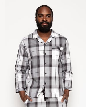 Samuel Check Pyjama Top - XL