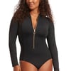 Zipfront Surfsuit Black - UK 8
