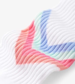 Girls Chevron Tube Socks
