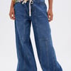 AKIRA Now And Later Denim Pants | Size Large