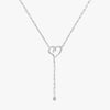 Lariat Solitaire Diamond Necklace - 0.10 CT