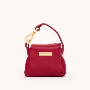 Hammitt Mini B Red Flare Brushed Gold