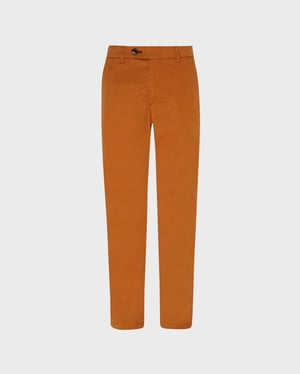 Vilebrequin - Men Tencel Cotton Chino Pants Solid - Pant - Taillat - Brown - Size 38