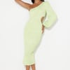 Ready To Join Midi Dress Green