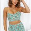 Floral Fleur Crop Floral