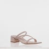 HELLO MOLLY Everyday Chic Heels Nude Nubuck