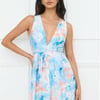 Dreamy Dusk Mini Dress Blue