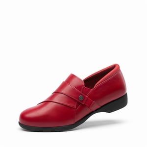 DREAM PAIRS Ergonomic Slip On Vegan Leather Flats