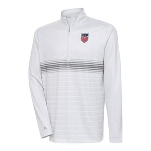 Men's Antigua USMNT Bullseye White Pullover / 2X