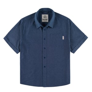 Hikerdelic Downtime Chambray Shirt Indigo Blue
