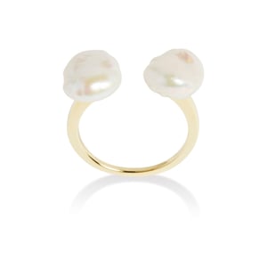 Baroque Pearl Ring