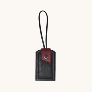 Hammitt Larkspur Luggage Tag Black Gunmetal
