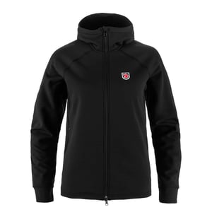 Fjallraven Womens Expedition Fleece Hoodie Black