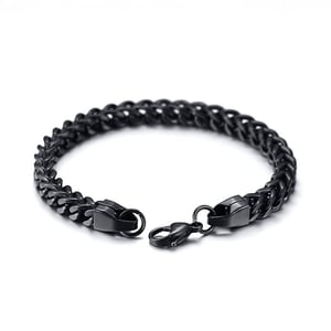 Jeulia Domineering Stainless Steel Men's Bracelet