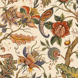 DAMAS Wallpaper - Cream