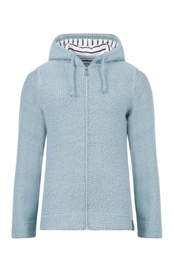 Weird Fish Chicoa Full Zip Macaroni Hoodie Powder Blue Size 8