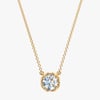 Solitaire Diamond Necklace - 0.70 CT