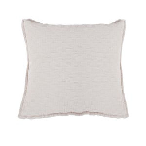 Ojai Cotton Euro Sham   Blush