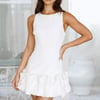 Enchanted Charm Mini Dress White