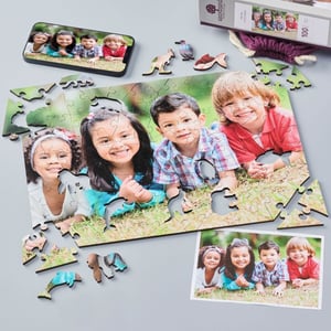 Animal Whimsies - Children's Personalised Puzzle 50
