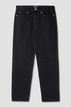 5 Pocket Straight (Washed Black Denim) - 30L