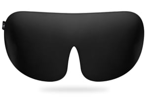 Charcoal Silk Eye Mask