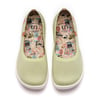 Valencia Knitted Light Green - 4.5