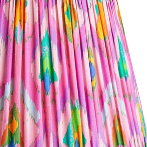 45cm straight empire shade in pink mala ikat by Matthew Williamson