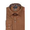 Long Sleeve Cotton Tan Shirt