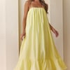 Sunshine Breeze Maxi Dress Yellow